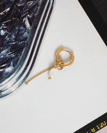 Hoop Cain Water Drop Gold - Things I Like Things I Love