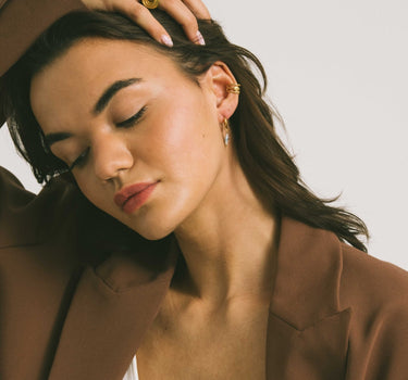 Hoop Iris Gold - Things I Like Things I Love