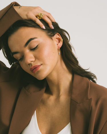 Hoop Iris Gold - Things I Like Things I Love