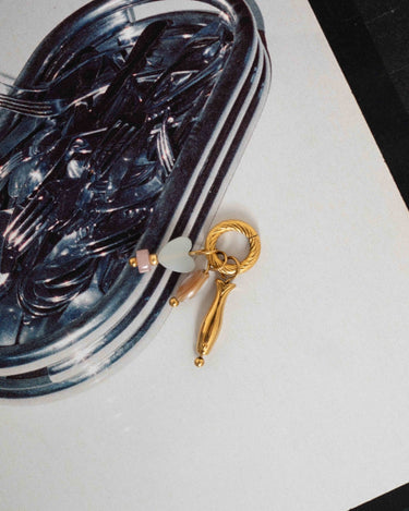 Hoop Little Fish Gold - Things I Like Things I Love