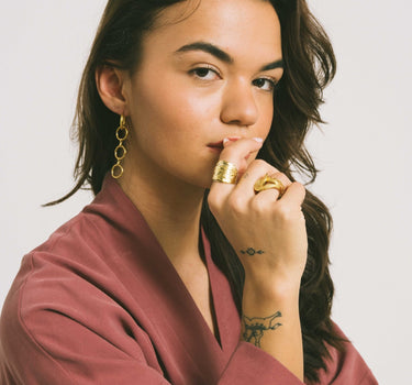 Hoop Mamma Mia Gold - Things I Like Things I Love