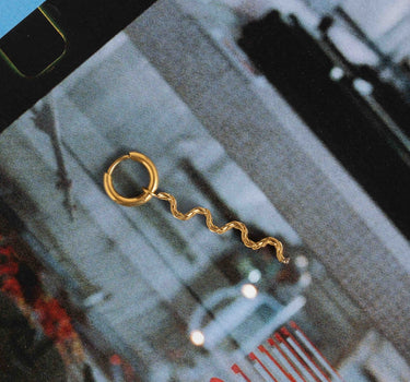 Hoop Waves Gold - Things I Like Things I Love