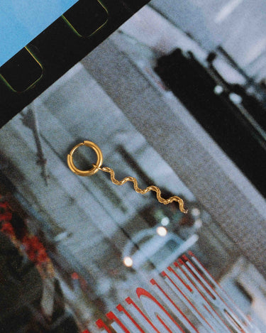 Hoop Waves Gold - Things I Like Things I Love