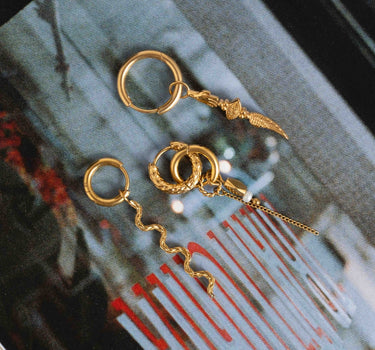 Hoop Waves Gold - Things I Like Things I Love