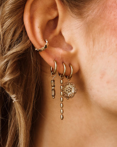 Hoops Grey Glow Gold - Things I Like Things I Love