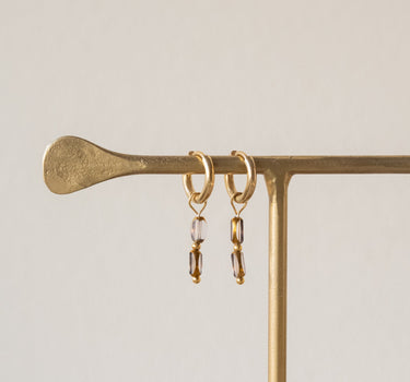 Hoops Grey Glow Gold - Things I Like Things I Love