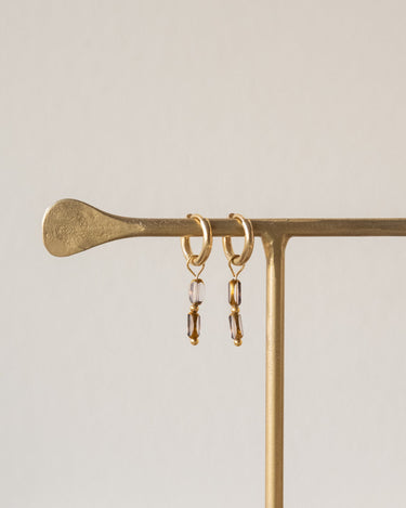 Hoops Grey Glow Gold - Things I Like Things I Love