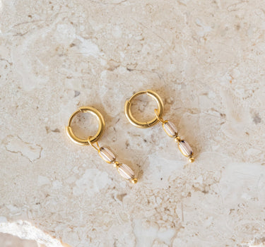 Hoops Grey Glow Gold - Things I Like Things I Love