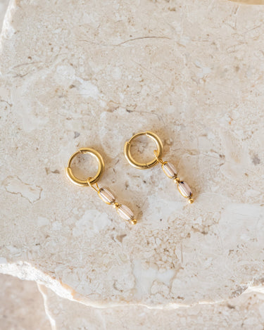 Hoops Grey Glow Gold - Things I Like Things I Love