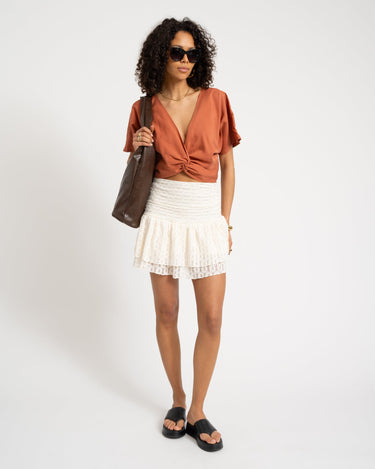 India Skirt Lace Ecru - Things I Like Things I Love