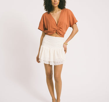 India Skirt Lace Ecru - Things I Like Things I Love