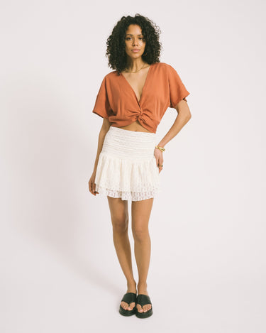 India Skirt Lace Ecru - Things I Like Things I Love