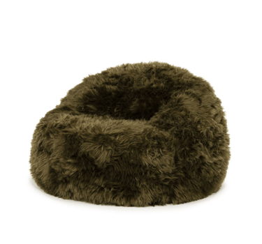 Inflatable Pouf Snuzzle Furry Green - Things I Like Things I Love