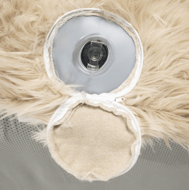 Inflatable Pouf Snuzzle Furry Green - Things I Like Things I Love