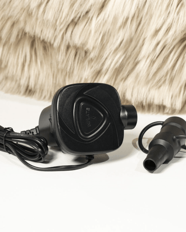 Inflatable Pouf Snuzzle Furry Taupe - Things I Like Things I Love