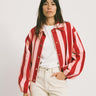 Jacket Lara Striped Pink - Things I Like Things I Love