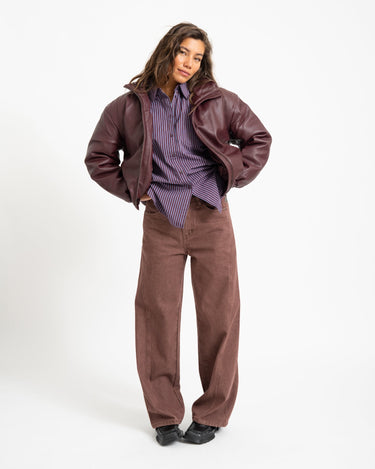 Jamie Relaxed Poplin Shirt Blauw Orchid - Things I Like Things I Love