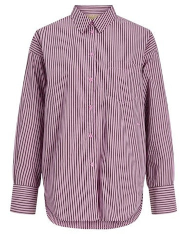 Jamie Relaxed Poplin Shirt Orchid - Things I Like Things I Love