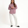 Jamie Relaxed Poplin Shirt Orchid - Things I Like Things I Love