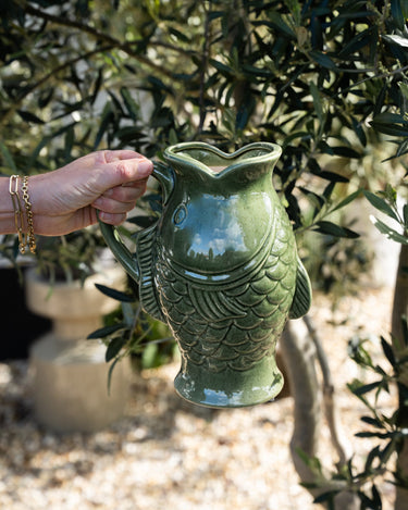 Jar / Vase Fish Green - Things I Like Things I Love