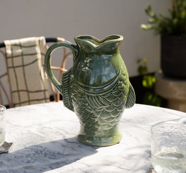 Jar / Vase Fish Green - Things I Like Things I Love