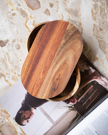 Jewelry Box Acacia Wood - Things I Like Things I Love