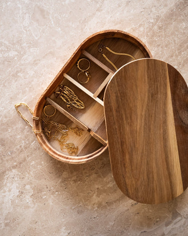 Jewelry Box Acacia Wood - Things I Like Things I Love