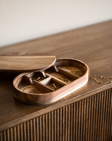Jewelry Box Acacia Wood - Things I Like Things I Love