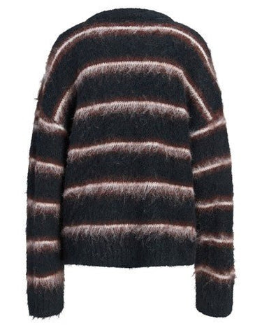 Joe Crew Neck Knit Night Sky//Multi stripes - Things I Like Things I Love