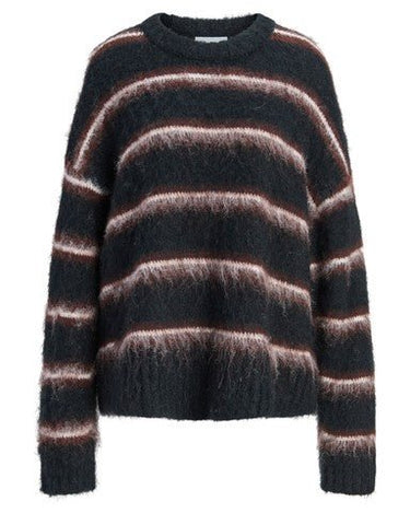 Joe Crew Neck Knit Night Sky//Multi stripes - Things I Like Things I Love
