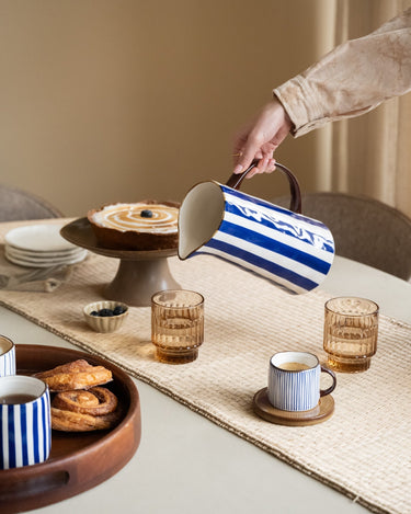 Jug Anafi Blue Stripe - Things I Like Things I Love