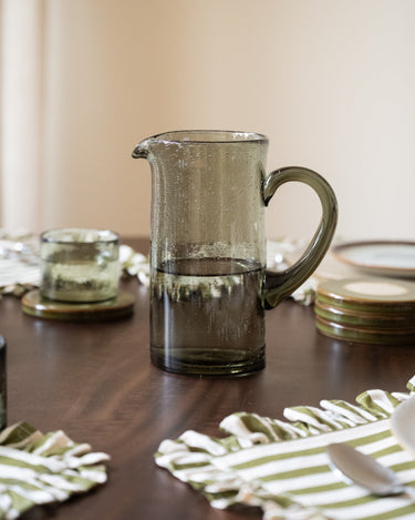 Jug Bubbled Green - Things I Like Things I Love