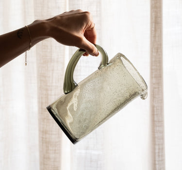 Jug Bubbled Green - Things I Like Things I Love