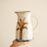 Jug Palmtree Stoneware - Things I Like Things I Love