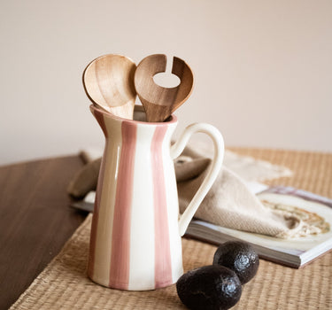 Jug Pink Stripe - Things I Like Things I Love