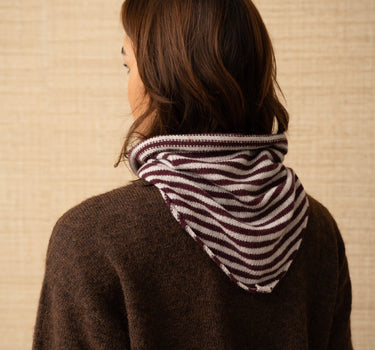 Kaia Stripe Scarf Red - Things I Like Things I Love