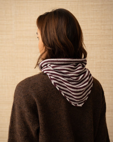 Kaia Stripe Scarf Red - Things I Like Things I Love