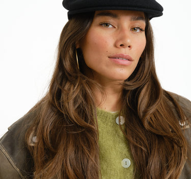 KANGOL 504 Cap Black - Things I Like Things I Love
