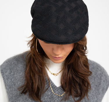 Kangol Cross Weave 504 Black - Things I Like Things I Love