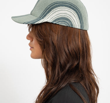 Kangol Nostalgia Stripe Spacecap Green - Things I Like Things I Love