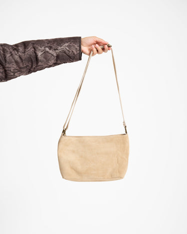 Karin Suede Bag Sand - Things I Like Things I Love
