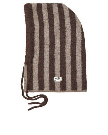 Katherine Knit Stripe Balaclava Bracken Embroidery - Things I Like Things I Love