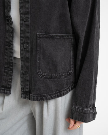 Kettie Denim Jacket Black - Things I Like Things I Love