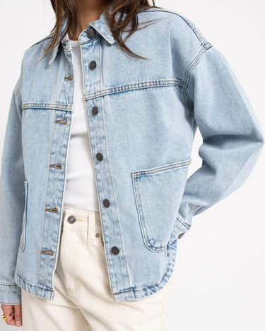 Kettie Denim Jacket Light Blue Denim - Things I Like Things I Love