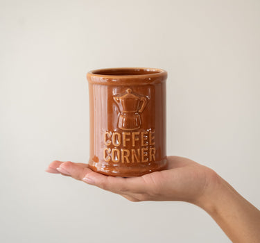 Keukengereihouder Coffee Corner Bruin - Things I Like Things I Love