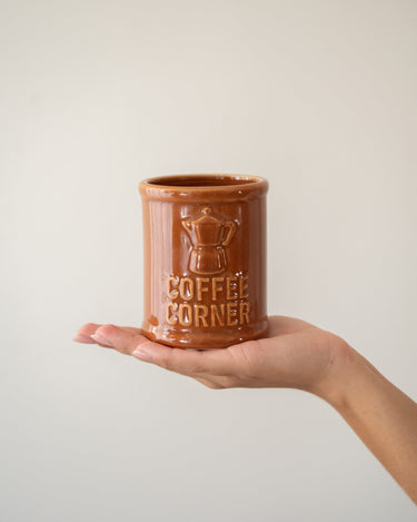 Keukengereihouder Coffee Corner Bruin - Things I Like Things I Love