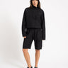 Kirby Highneck Zip Jacket Black - Things I Like Things I Love