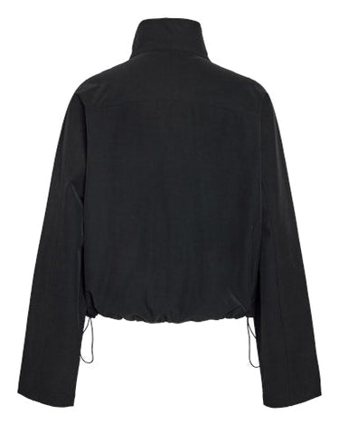 Kirby Highneck Zip Jacket Black - Things I Like Things I Love