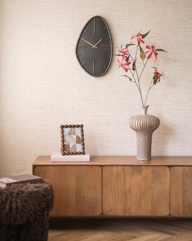 Kleine Wandklok Organic Messing - Things I Like Things I Love