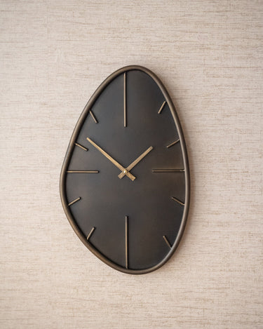 Kleine Wandklok Organic Messing - Things I Like Things I Love